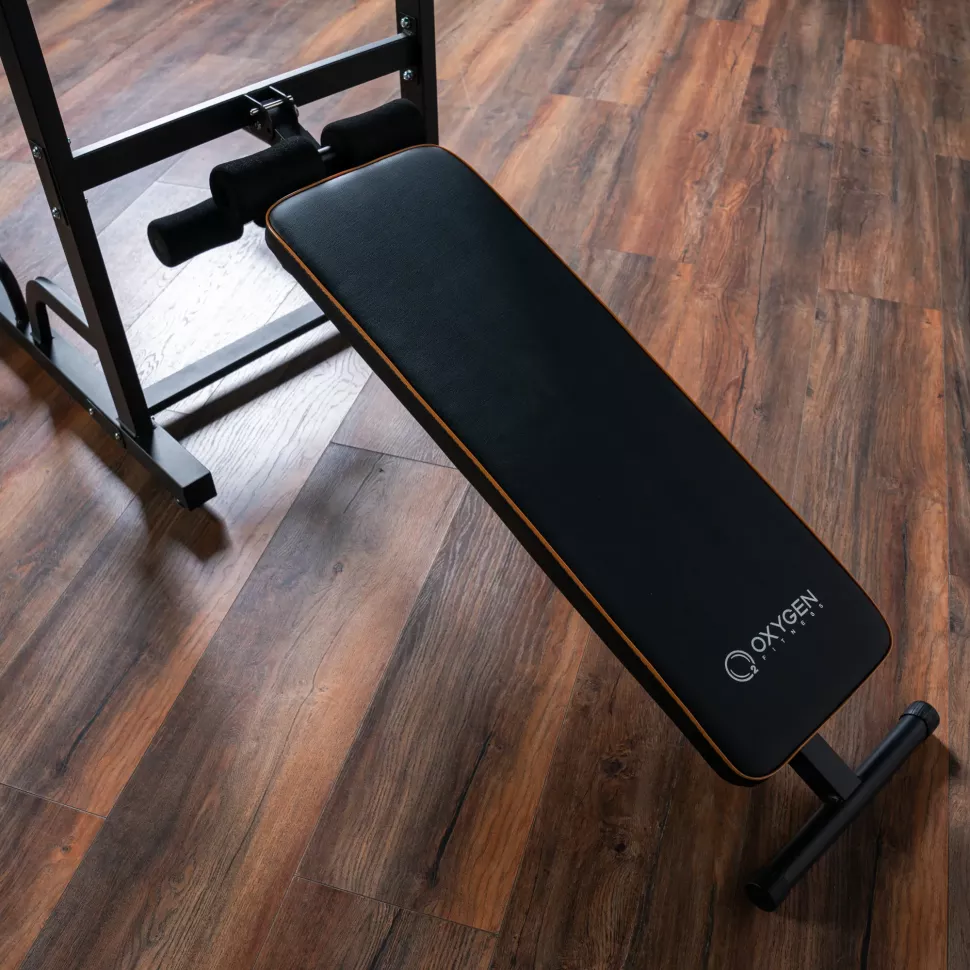 Домашний турник 3 в 1 со скамьей Oxygen Fitness Elgon