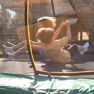 Батут с защитной сеткой KedaJump Jumpinator 14FT		