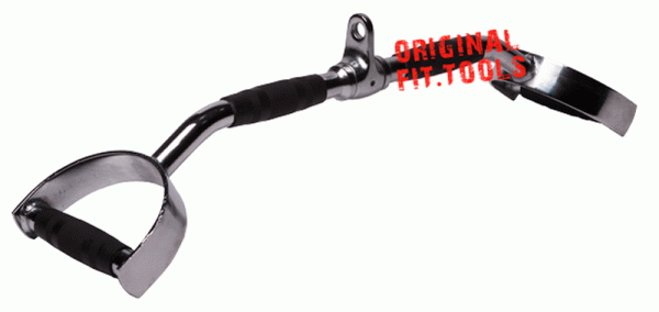 Рукоятка Fit.Tools для мышц спины 60 см (узкий параллельный хват) FT-MB-24-S