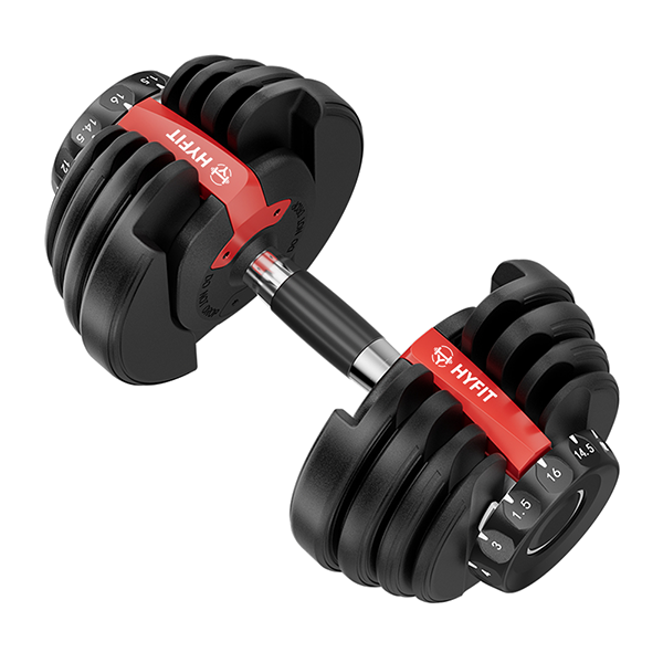 Регулируемая гантель HYFIT 16 кг (шаг 1 кг)