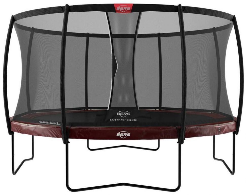 Батут Berg Elite Regular Red 430 с сеткой Deluxe